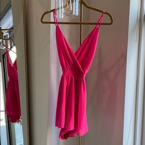 Latiste hot pink romper